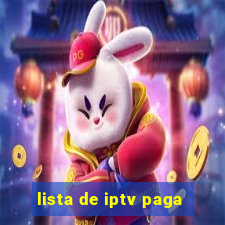 lista de iptv paga